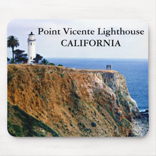 Point Vicente Lighthouse, California Mousepad (Vorne)