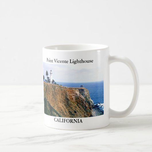 Point Vicente Lighthouse, California Tasse (Rechts)