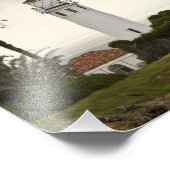 Point Vicente Lighthouse Fotodruck (Ecke)