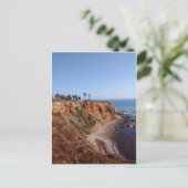 Point Vicente Lighthouse Postkarte (Stehend Vorderseite)