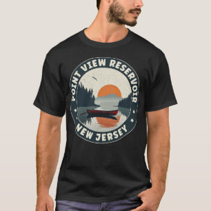 Point View Reservoir New Jersey Sunset T-Shirt