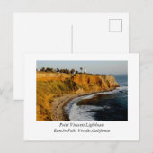Point Vincente Lighthouse Postkarte (Vorne/Hinten)