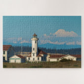 Point Wilson Light - Port Townsend, Washington Puzzle (Horizontal)