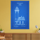 Point Wilson Lighthouse - Washington - AD Leinwanddruck (Insitu (Wohnzimmer))