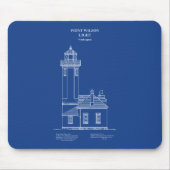 Point Wilson Lighthouse - Washington - AD Mousepad (Vorne)