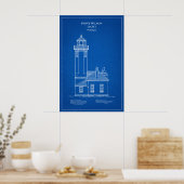 Point Wilson Lighthouse - Washington - AD Poster (Küche)