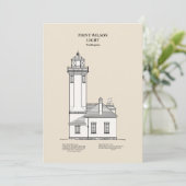 Point Wilson Lighthouse - Washington - SBD Dankeskarte (Stehend Vorderseite)