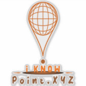 Point XZY Sticker (Vorderseite)