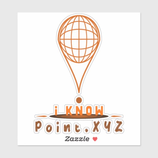 Point XZY Sticker (Blatt)