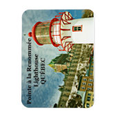 Pointe à la Renommée Lighthouse, Québec Magnet (Vertikal)