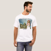 Pointe à la Renommée Lighthouse, T - Shirt Québec (Vorne ganz)