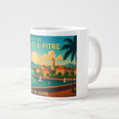 Pointe-à-Pitre Guadeloupe Jumbo-Tasse (Vorderseite Rechts)