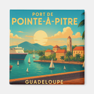 Pointe-à-Pitre Guadeloupe Magnet