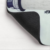 Pointe Aux Barques aus Michigan Mousepad (Ecke)