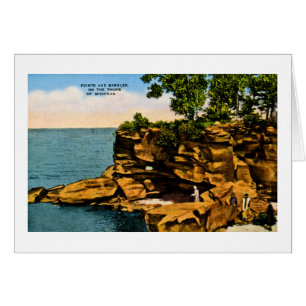 Pointe Aux Barques des Daumens von Michigan
