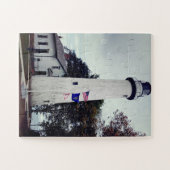 Pointe Aux Barques Lighthouse in Michigan Puzzle (Horizontal)