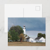 Pointe aux Barques Lighthouse Postkarte (Vorne/Hinten)