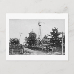 POINTE AUX BARQUES MICHIGAN Louis Pesha Postkarte