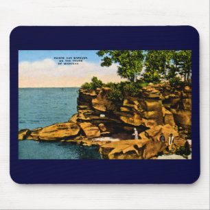 Pointe Aux Barques vom Daumen Michigans Mousepad
