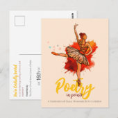 Pointe | Ballet Erwägung Performance Invi Postkarte (Vorne/Hinten)