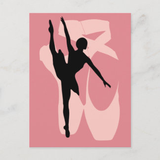 Pointe Ballet Postkarte