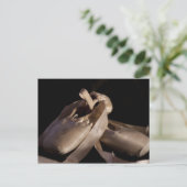 Pointe (Ballet) Schuhe Postkarte (Stehend Vorderseite)
