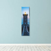 Pointe de Kermorvan Lighthouse Vertical Leinwand A (Insitu (Holzboden))