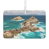 Pointe des Chateaux, Grande-Terre, Guadeloupe #2 Autolufterfrischer (Rückseite)