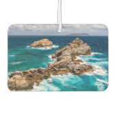 Pointe des Chateaux, Grande-Terre, Guadeloupe #2 Autolufterfrischer (Vorderseite)