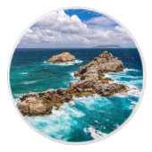 Pointe des Chateaux, Grande-Terre, Guadeloupe #2 Keramikknauf (Vorderseite)