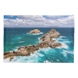 Pointe des Chateaux, Grande-Terre, Guadeloupe #2 Kissenbezug
