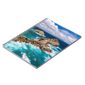 Pointe des Chateaux, Grande-Terre, Guadeloupe #2 Notizblock (Linke Seite)