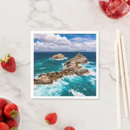 Pointe des Chateaux, Grande-Terre, Guadeloupe #2 Serviette