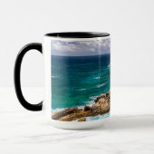 Pointe des Chateaux, Grande-Terre, Guadeloupe #2 Tasse (Links)