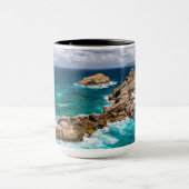 Pointe des Chateaux, Grande-Terre, Guadeloupe #2 Tasse (Zentrum)