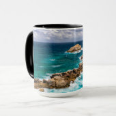 Pointe des Chateaux, Grande-Terre, Guadeloupe #2 Tasse (Vorderseite Links)