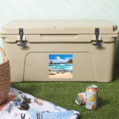 Pointe des Chateaux, Grande-Terre, Guadeloupe Aufkleber (Kühler)