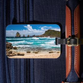 Pointe des Chateaux, Grande-Terre, Guadeloupe Gepäckanhänger