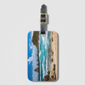 Pointe des Chateaux, Grande-Terre, Guadeloupe Gepäckanhänger (Vorderseite Vertikal)