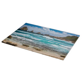 Pointe des Chateaux, Grande-Terre, Guadeloupe Schneidebrett