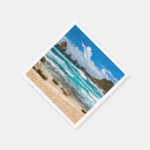 Pointe des Chateaux, Grande-Terre, Guadeloupe Serviette (Ecke)