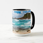 Pointe des Chateaux, Grande-Terre, Guadeloupe Tasse (VorderseiteRechts)