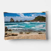 Pointe des Chateaux, Grande-Terre, Guadeloupe Zubehörtasche (Rückseite)
