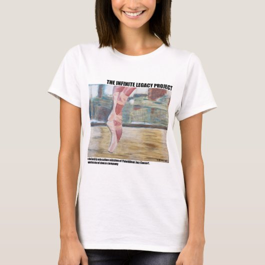 POINTE DES KUNST-T-SHIRTS T-Shirt (Vorderseite)