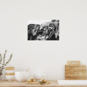 Pointe du Hoc Poster (Küche)