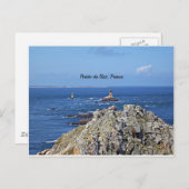 Pointe du Raz, Frankreich Postkarte (Vorne/Hinten)