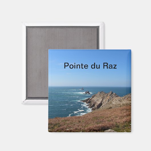 Pointe du Raz in Plogoff Magnet (Vorderseite/Rückseite)