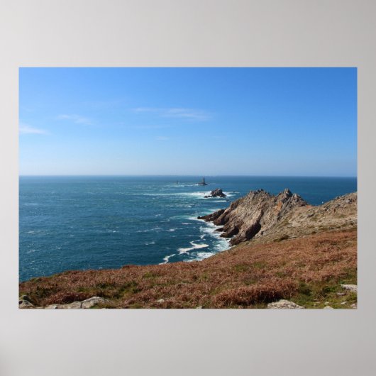 Pointe du Raz in Plogoff Poster (Vorne)