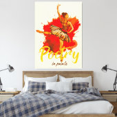 Pointe - Elegante Bar viale Leinwanddruck (Insitu (Schlafzimmer))