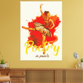 Pointe - Elegante Bar viale Leinwanddruck (Insitu (Wohnzimmer))